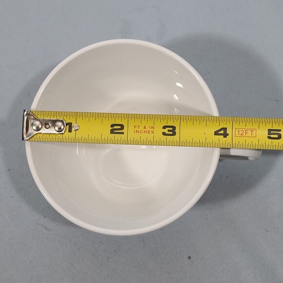 Corelle by Corning Snowflake Garland Blue White Coffee /Tea Cup - Picture 7 of 7